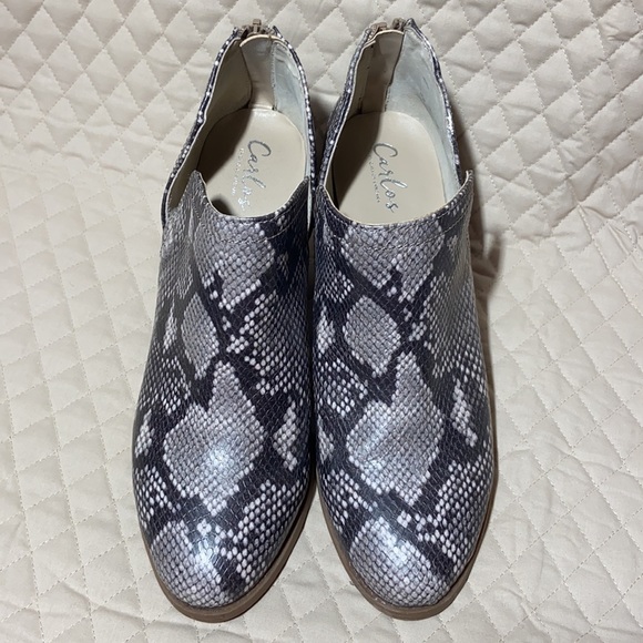 Carlos by Carlos Santana “Carmen” Bootie. Snake Print. Size 10M. Worn 1 time. - Picture 6 of 7